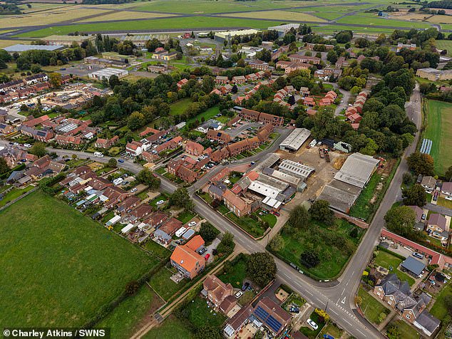 Dozens of residents of village with a population of 700 vow to ‘sell up and move’ over plans to house more than 1,000 migrants in nearby RAF base
