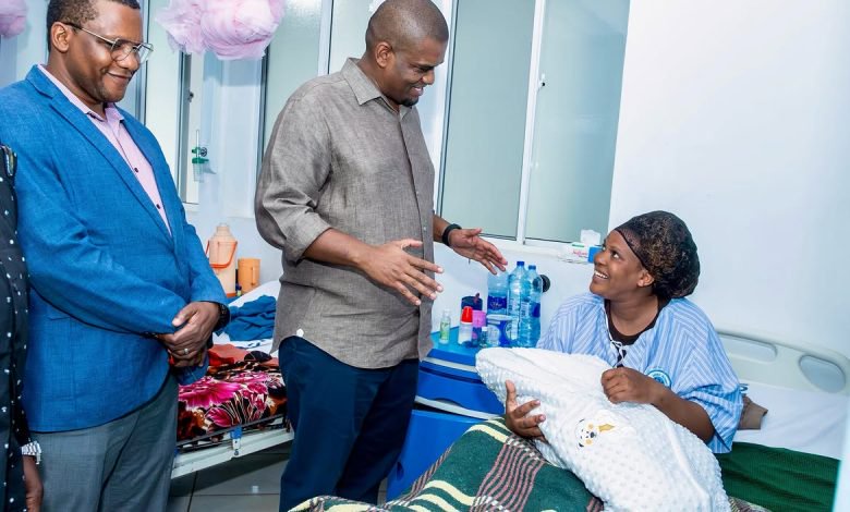VP Ndejembi hails maternal and newborn health services at Mount Meru Hospital