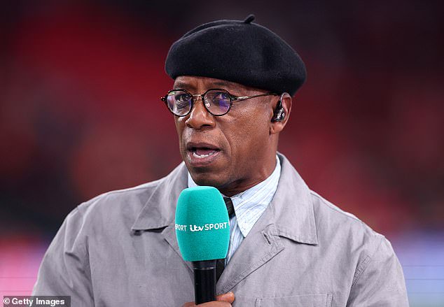 Ooh Betty, some pundits do ’ave ’em! Ian Wright dons beret for Samuel L Jackson look but ends up more like Frank Spencer