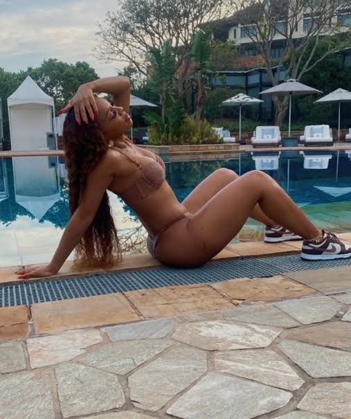 Photos of Zama Ngcobo Showing Off Her Body Spark Concern