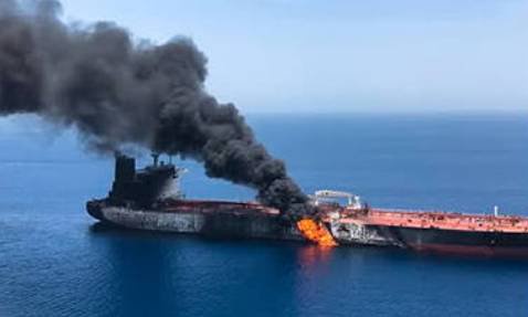 Tanker damaged after attack in Hormuz: maritime agency