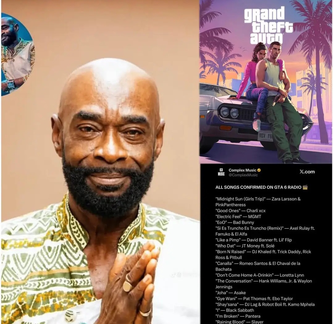 Pat Thomas Takes the World by Storm: His Timeless Hit “Gye Wani” Reportedly Features in GTA Vl