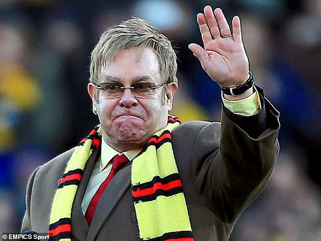 Sir Elton John’s Watford intervention: Superfan reveals he is ‘very upset’ and ‘disappointed’ at boyhood club’s decline after Hornets suffered 4-0 hammering by Burnley