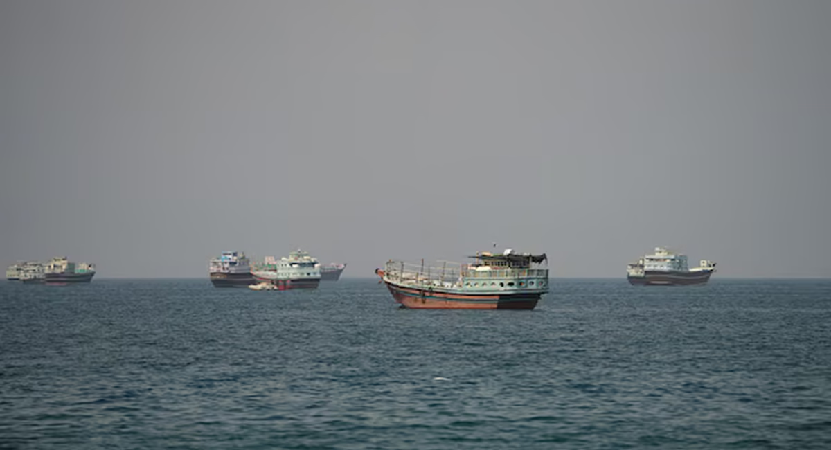 Iran Guards say struck vessel in Strait of Hormuz
