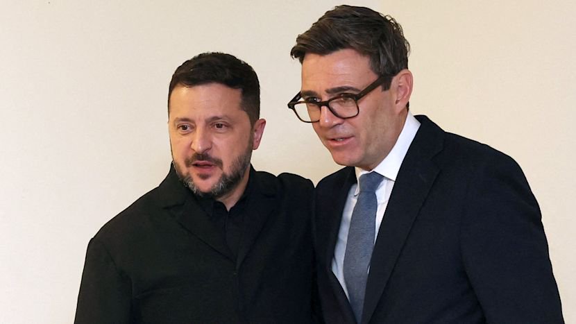 Burnham to meet Zelenskyy at Downing Street after Trump’s diesel deal with Moscow