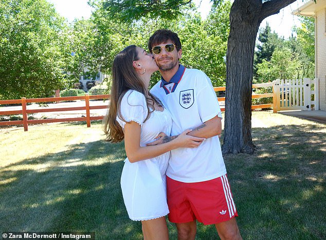 Zara McDermott brands Louis Tomlinson her ‘Prince Charming’ and reveals they’ve moved in together as she speaks about their ‘fairy tale’ relationship for the first time