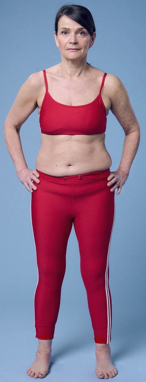 How I became cover star of Women’s Fitness at the age of 57 – and AFTER a double knee replacement: I went from 10st to 8st 12lb and reduced my body fat by 6 per cent. Not a fat jab in sight – just ruddy hard work!