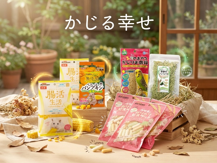 愛するペットに贈る至福のおやつ特集