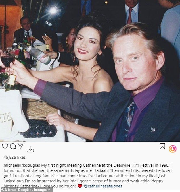 Michael Douglas reveals his rival for Catherine Zeta-Jones was Kobe Bryant… as he bares all about their tumultuous marriage