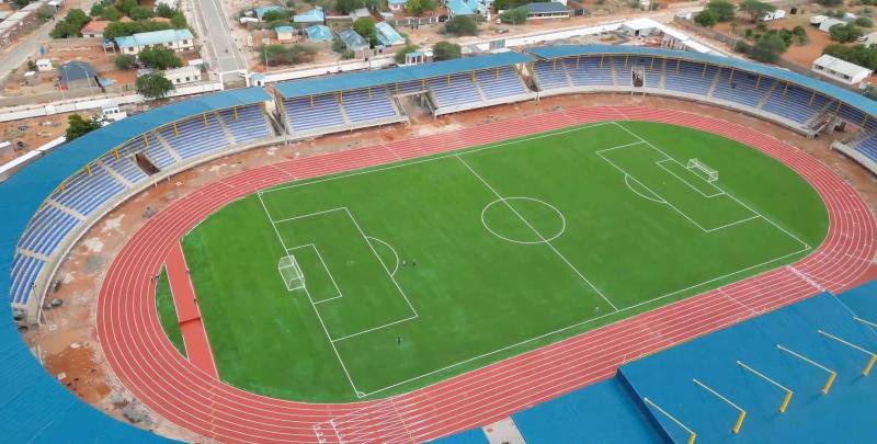Wajir Gets 10,000-Seater Stadium With Modern Football Pitch, Athletics Track [Photos]