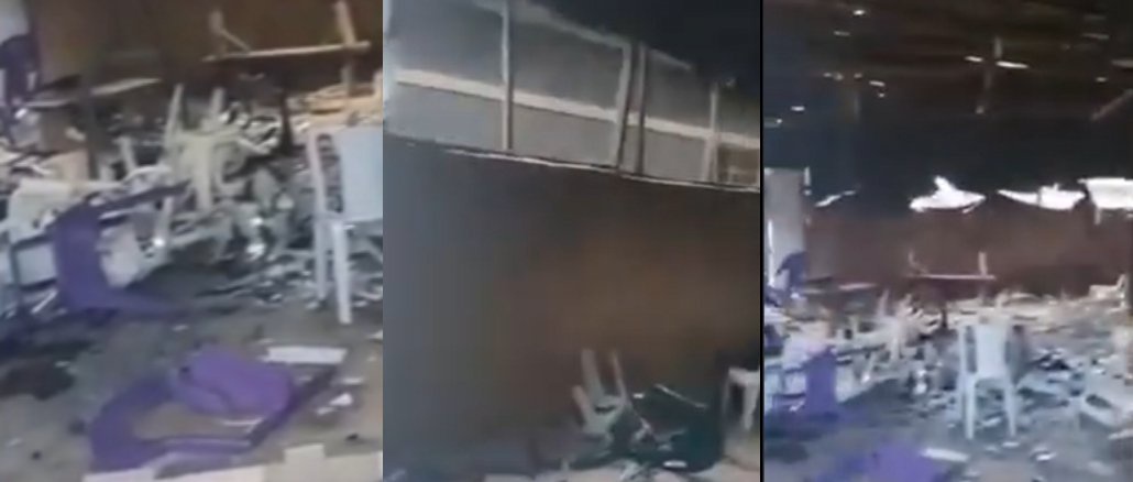 Angry Husband Allegedly Destroys Church After Catching Wife Che@ting With Pastor In Delta
