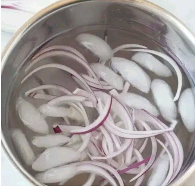 I soaked onions in warm water and drank it, see what happens to me after 3 days