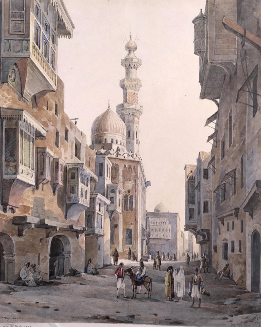 Africa in the paintings of Russian artists