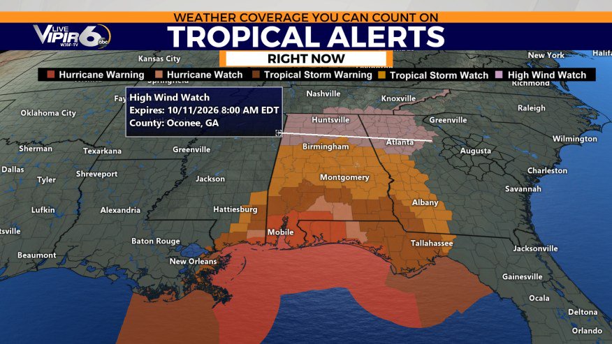 WATCH LIVE: Active tornado warnings in CSRA