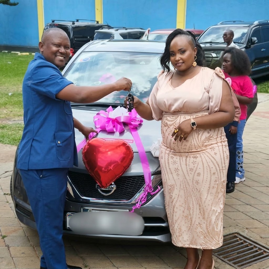 Pure Love in Busia: Husband Leaves Wife in Tears After Gifting Her KSh 1M Car, Photos Warm Hearts