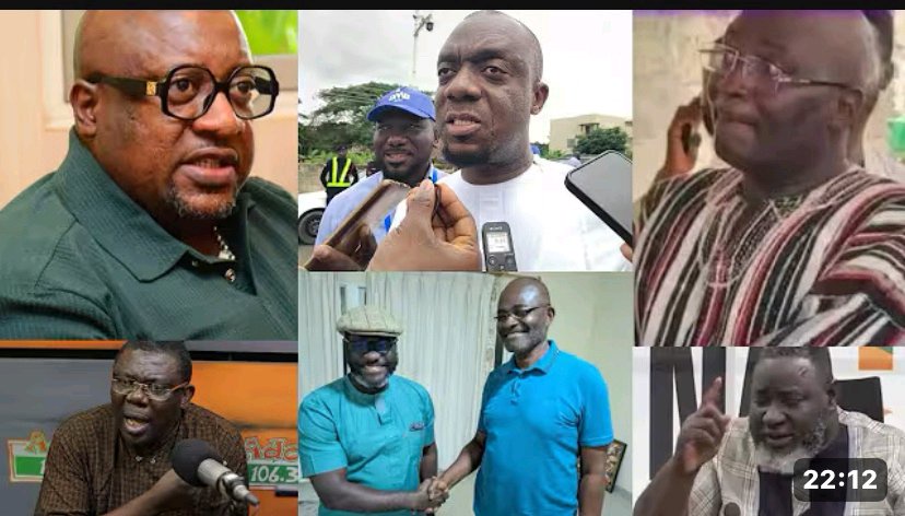 Confusion Rocks NPP – Nana B And Chairman Buga Clash, Fight Nearly Breaks Out