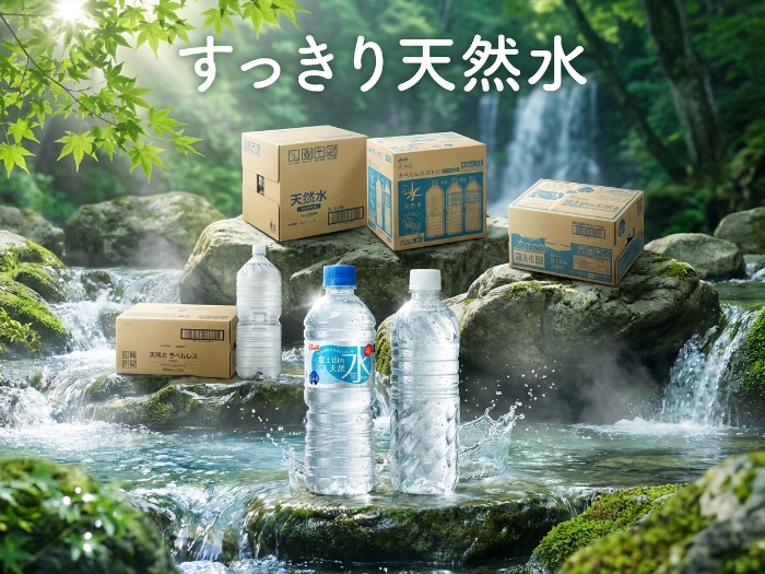 自然の恵みが詰まった天然水の魅力を探る