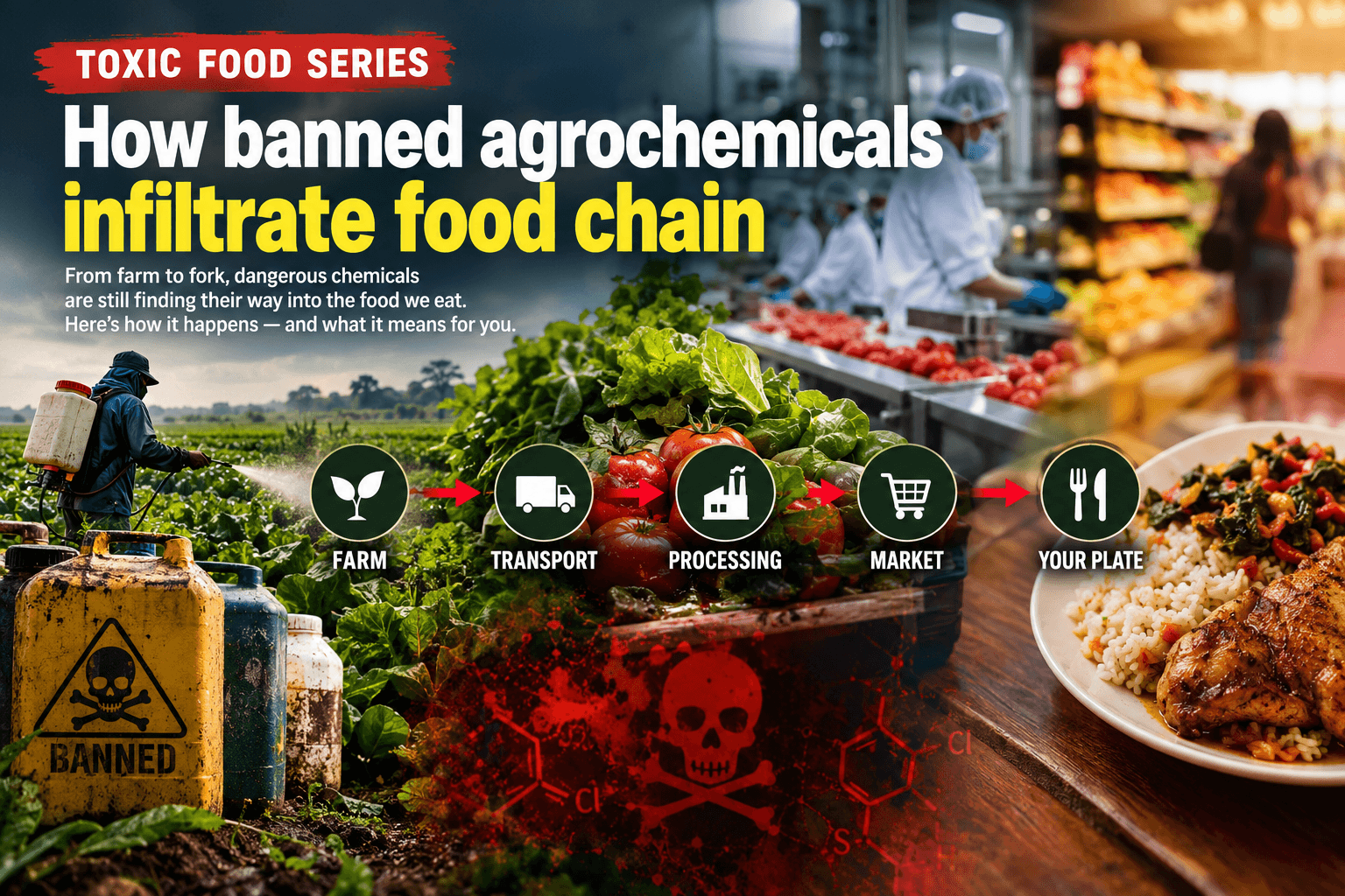 Toxic Food Series: How banned agrochemicals infiltrate food chain