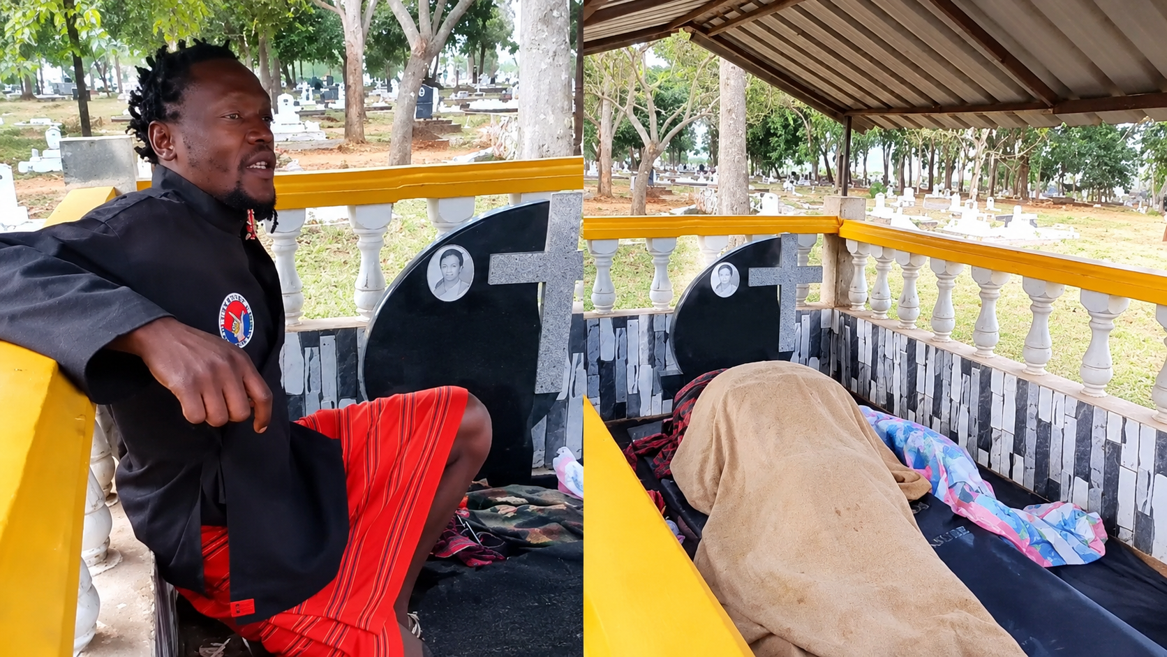 Nairobi Well-Wisher Surprised to Find 37-Year-Old Homeless Man Living in Langata Cemetery for 4Years
