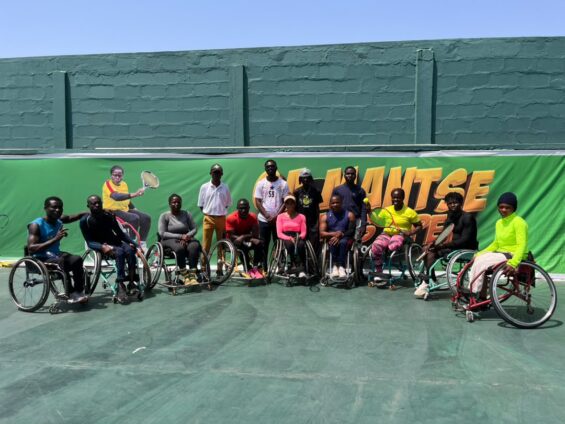 Ghana Tennis Federation congratulates Wheelchair champions after Ga Mantse Tournament