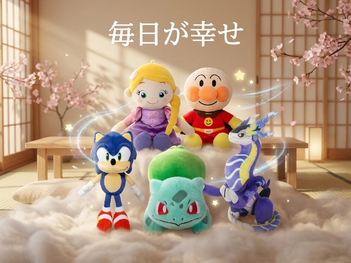 心にぬくもりを届ける魅力的なぬいぐるみたち！