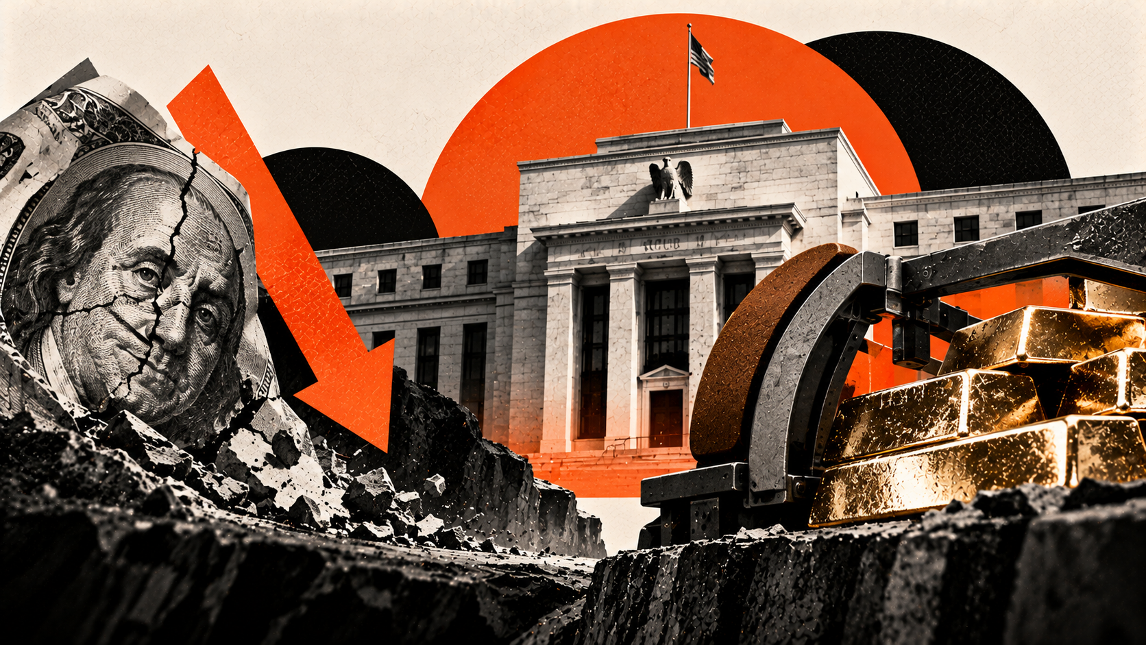 The US Dollar fell. Gold didn’t rally. That tells you everything