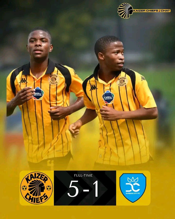 Kaizer Chiefs Thrash Durban City FC 5-1 in Impressive Victory