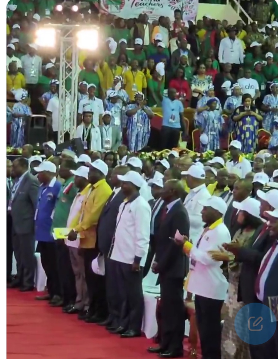 “Mimi Ndio Kusema” Ruto Tell Teachers After Disrupting His Speech At Kasarani ,Drumm Support 2027
