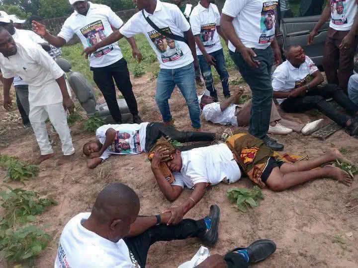 Benue APC delegation to rally involved in accident