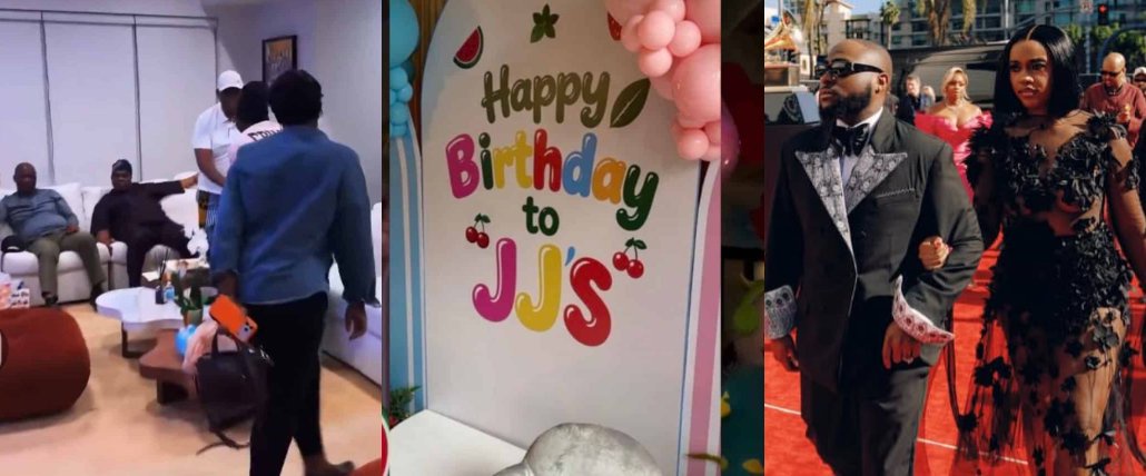 Davido Marks Birthday Celebration for Twins in Atlanta with Chioma