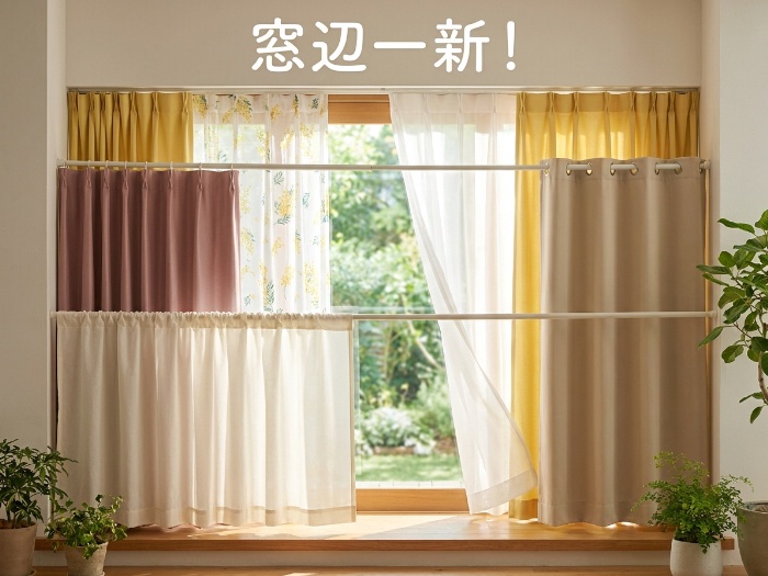 窓辺から暮らしを底上げ。遮光・省エネ・目隠しのおすすめカーテン特集
