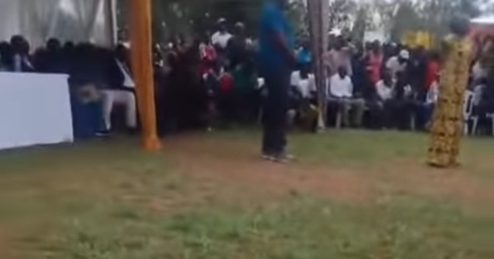 Kisumu Aspirant Heckled Badly After Uttering ‘WANTAM’ During Burial