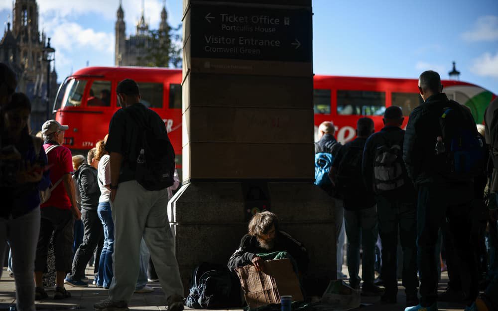 London has become a ‘two-tier’ city for ‘the wealthy and cosseted’, says Ian Rankin
