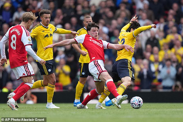 Declan Rice is worn out – it’s time for Mikel Arteta to heed warning signs and give exhausted midfielder a rest, writes ISAAN KHAN
