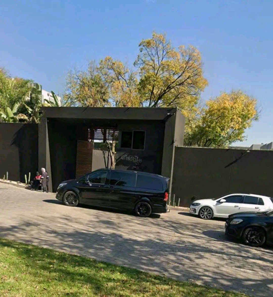 Julius Malema allegedly has a high security wall around his home in a white suburb