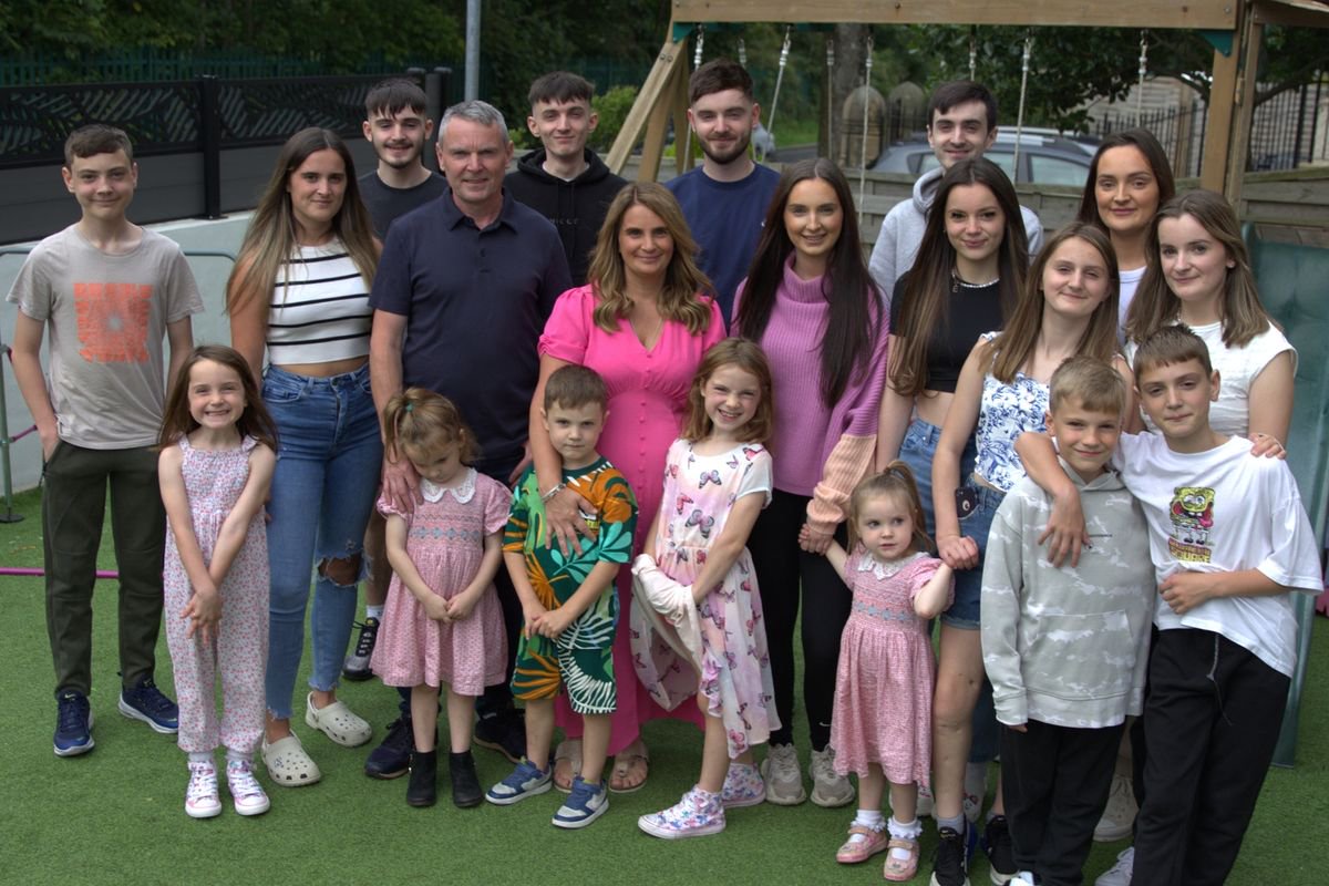 Mum-of-22 Sue Radford addresses baby number 23 and reveals how she lost three stone