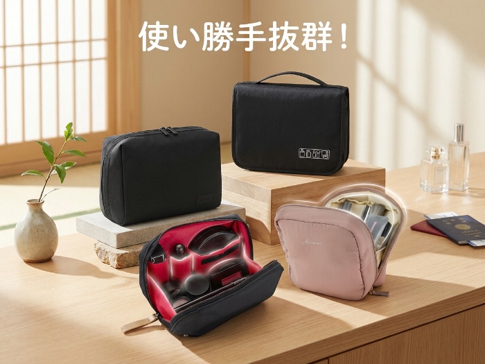 あなたの日常を彩るおしゃれな化粧ポーチ特集
