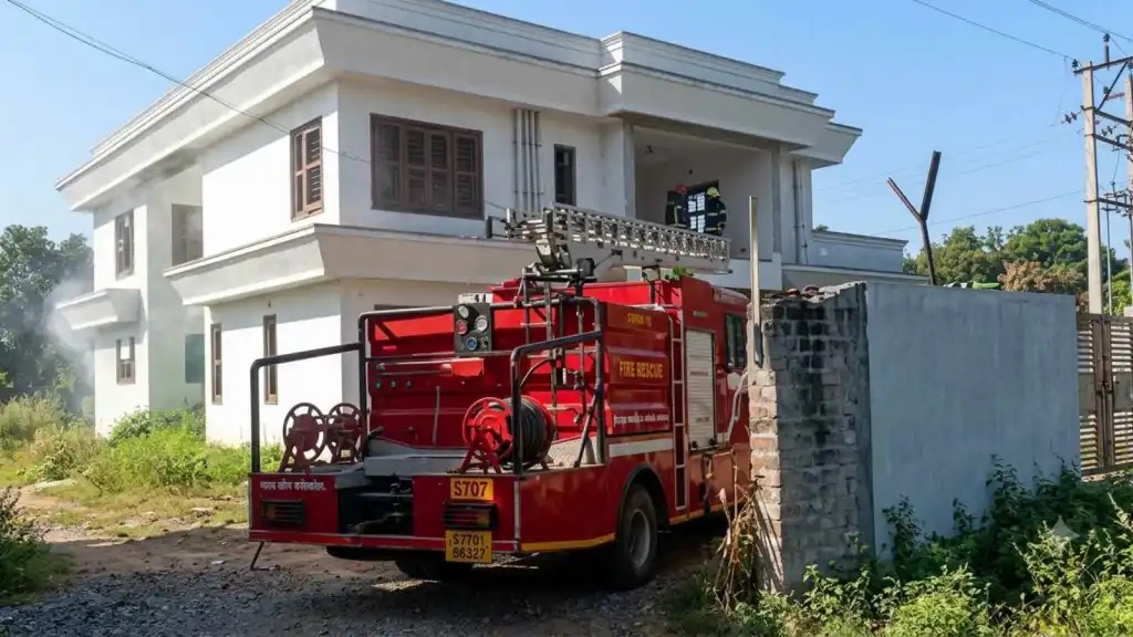 What happened when the lone municipality fire truck went to ‘wash’ a BJP MLA’s house in Gujarat’s Dahod