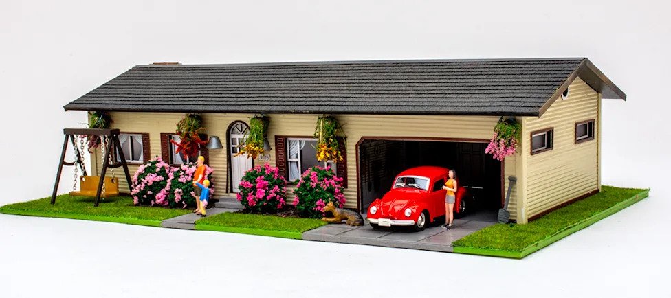 Menards O gauge Ranch House
