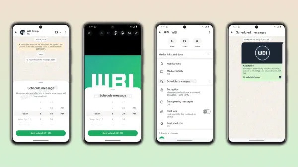 WhatsApp Scheduled Messages Feature Spotted in Android Beta: How It Works