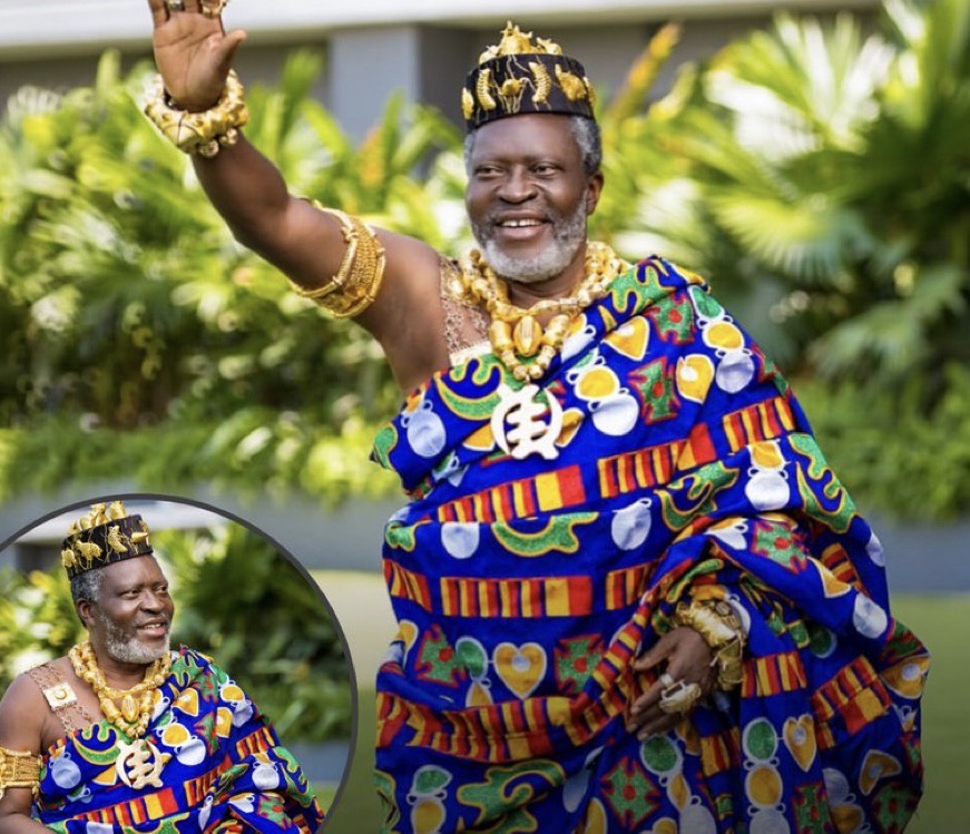 Nollywood Legend Kanayo O. Kanayo Embraces Ghanaian Royalty In Stunning New Photos
