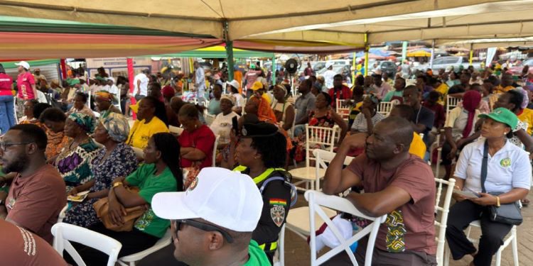 Foreign Affairs Ministry Hosts ECOWAS Citizen Engagement Campaign at Madina Market