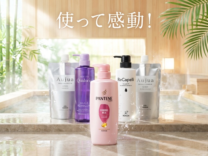 理想の髪を手に入れる！おすすめシャンプー特集