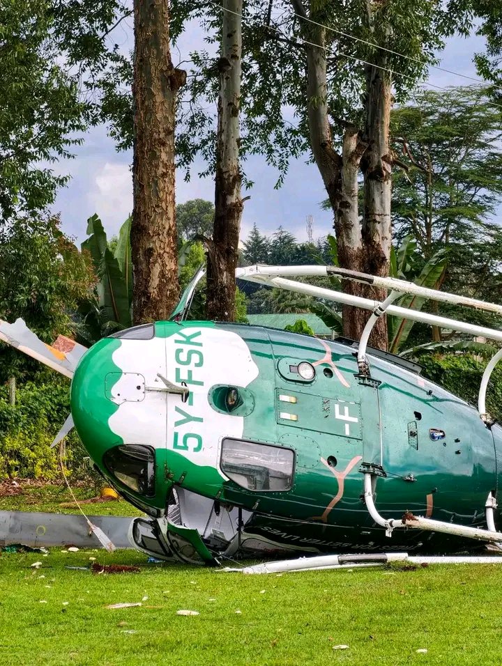 Revealed: Here Are The Names Of Government Officials Who Were In A Chopper That Crashed In Kericho, There Status Explained