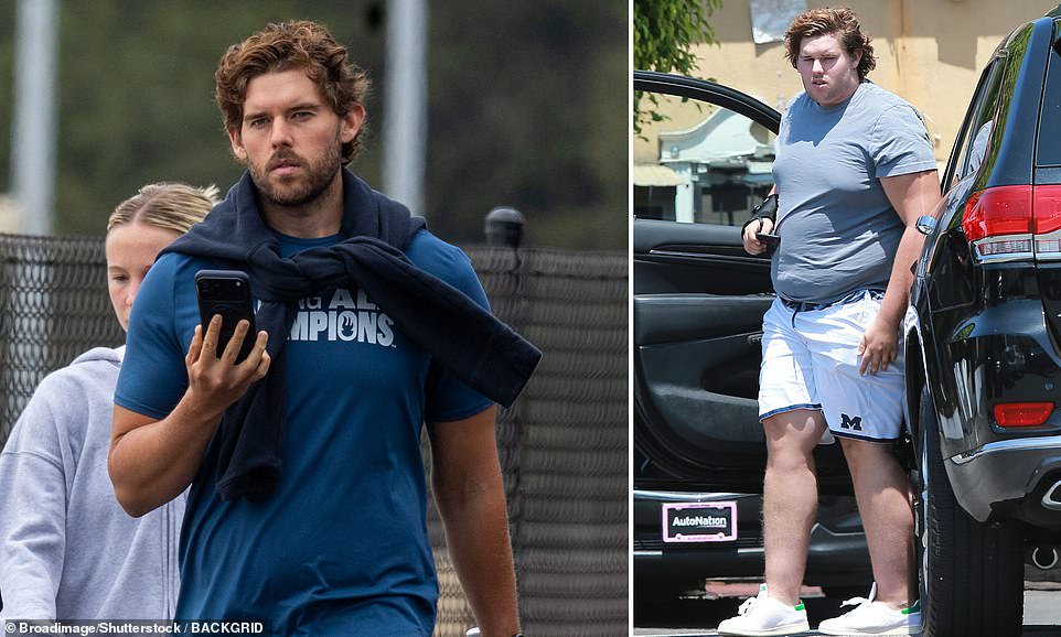 Christopher Schwarzenegger shows off ripped physique amid weight loss