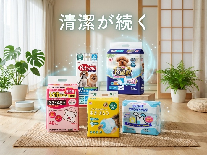 毎日をもっと清潔に！愛犬のためのトイレ＆衛生アイテムおすすめ5選