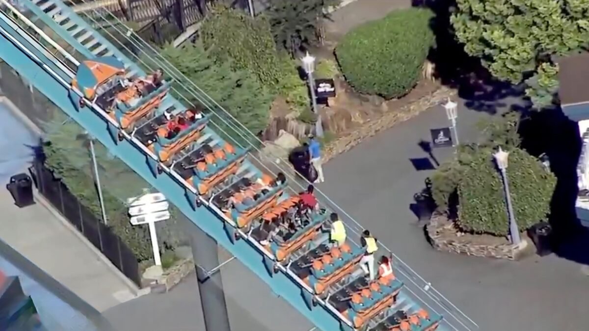 One Dead, Multiple Injured After Roller Coaster Nightmare At Six Flags [VIDEO + PHOTOS]