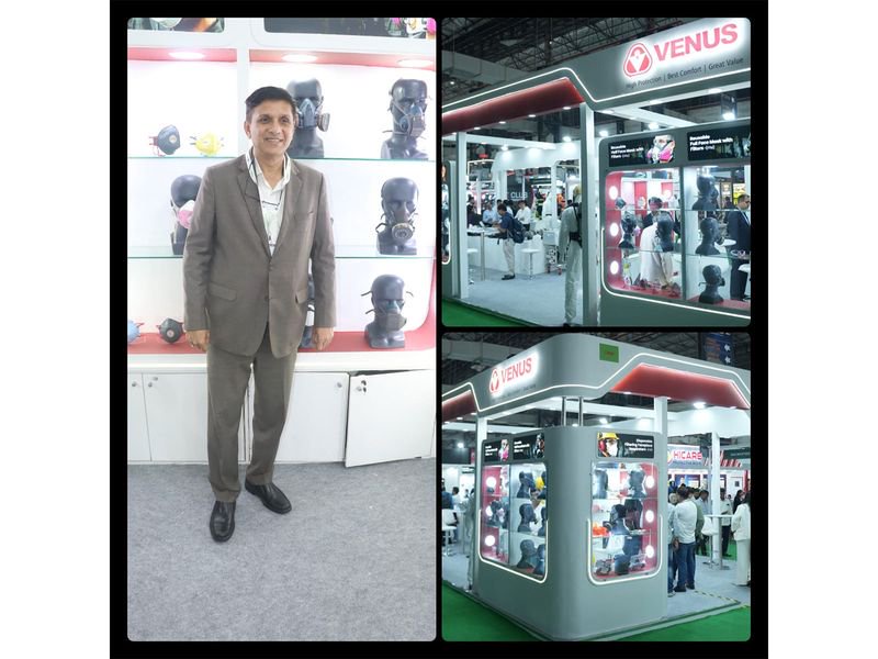 VENUS Safety Highlights Advanced PPE and Respiratory Protection Solutions at OSH India 2026