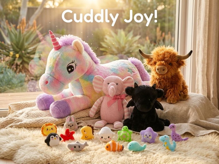 Snuggle Up with These Delightful Plush Companions