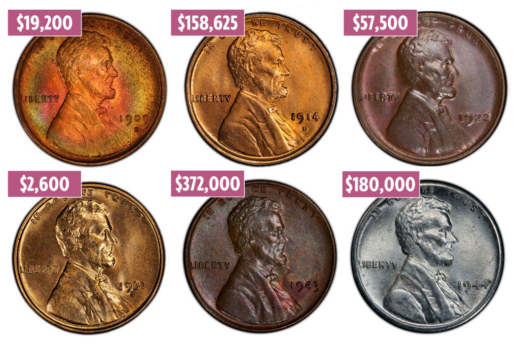 Check your change jar for rare pennies that could be worth THOUSANDS – coin expert reveals top 5 to look for
